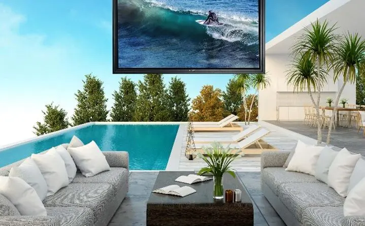 Fernsehen im Freien