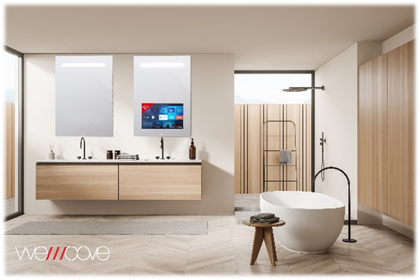 Televisión en la ducha, o espejos interactivos: Así serán los baños del  futuro