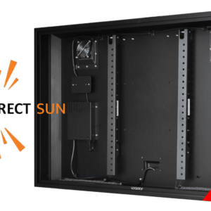 Alloggiamento diretto al sole per esterni per TV da 39" a 43".